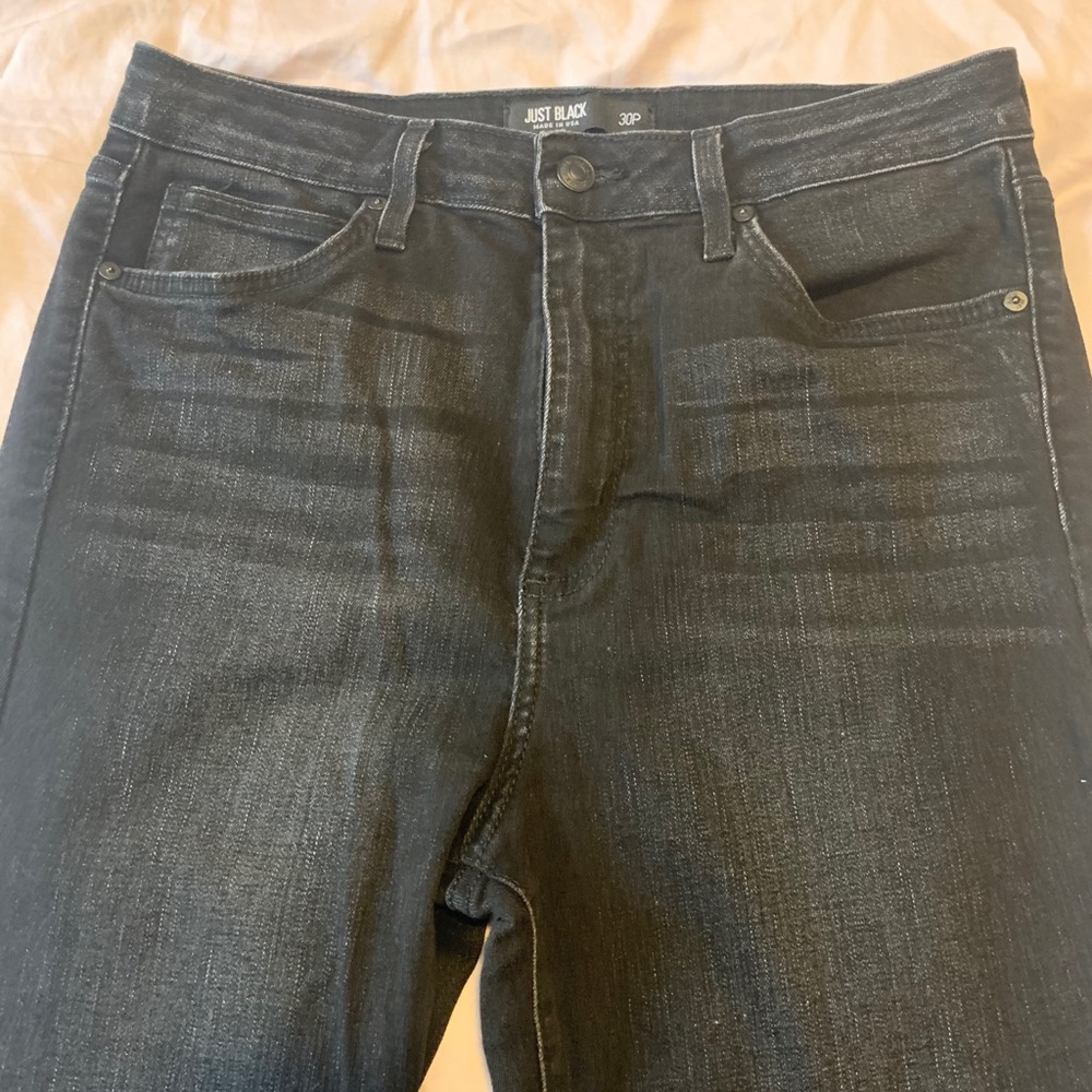 Just black - black jeans